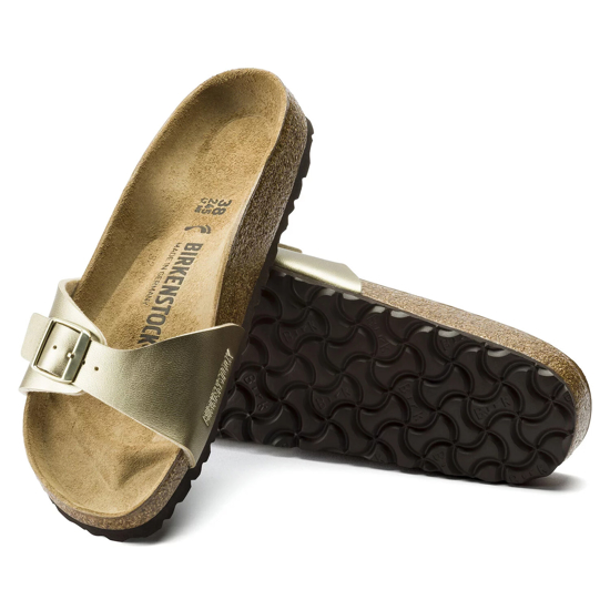 Picture of BIRKENSTOCK natikači MADRID - narrow - gold