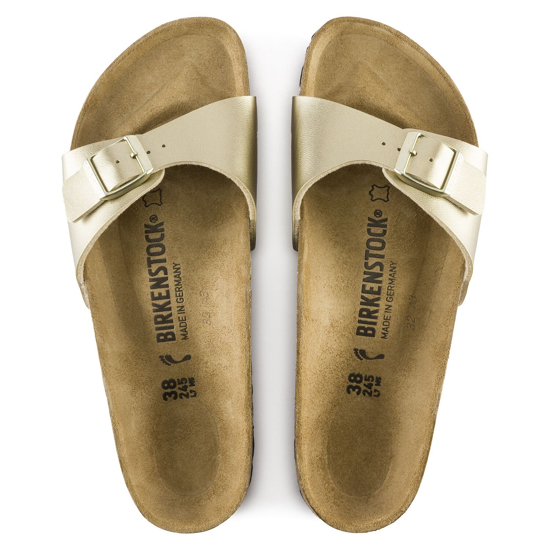 Picture of BIRKENSTOCK natikači MADRID - narrow - gold