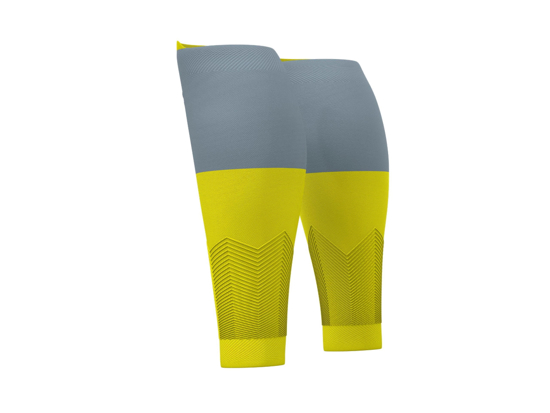 Picture of COMPRESSPORT nogavčki lime grey