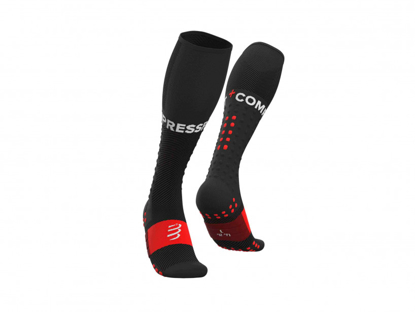 Picture of COMPRESSPORT tekaške nogavice FULL SOCKS RUN black