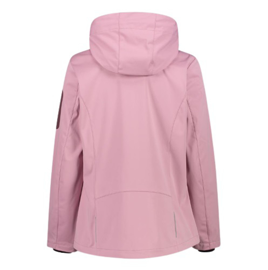 Picture of CMP ž softshell LIGHT SOFTSHELL JACKET WITH DETACHABLE HOOD light fard