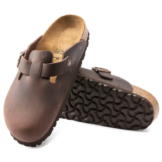 BIRKENSTOCK natikači 0860131 BOSTON -regular- habana