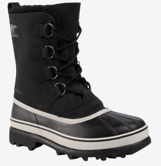 SOREL m škornji NM1000 016 CARIBOU WATERPROOF Black/Dark Stone