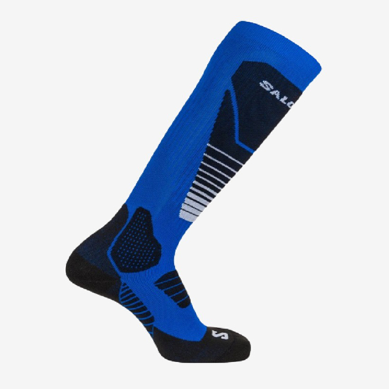 SALOMON odr smučarske nogavice 2167200 S/PRO black dazzling blue