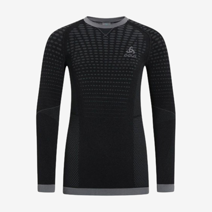 ODLO otr perilo majica 183139 60056 PERFORMANCE WARM KIDS' LONG SLEEVE BASE LAYER TOP black grey
