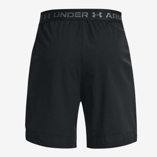 UNDER ARMOUR m hlače 1373718-001 VANISH WOVEN 6'' SHORTS black pitch gray