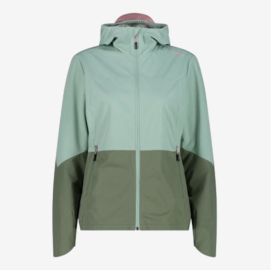 CMP ž softshell 34A6596 E421 EXTRALIGHT SOFTSHELL salvia rose silver