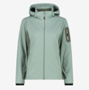 CMP ž softshell 39A5016 E421 JACKET ZIP JACKET light jade