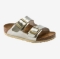 BIRKENSTOCK natikači ARIZONA KIDS -narrow- electric metallic gold