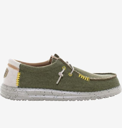 HEYDUDE m čevlji 40952-337 WALLY COASTLINE olive