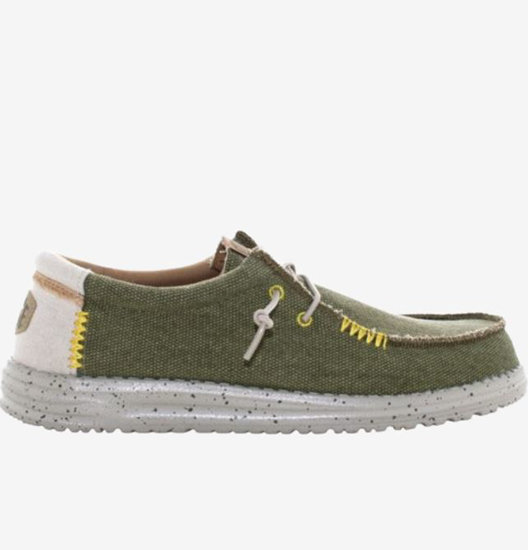 HEYDUDE m čevlji 40952-337 WALLY COASTLINE olive