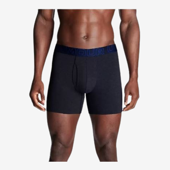 UNDER ARMOUR m spodnje hlače 1383889-410 UA PERF COTTON 3-PAIR royal grey navy