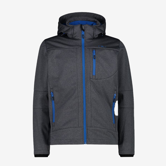 CMP m softshell 3A01787N-M 31US JACKET titanio mel zaffiro