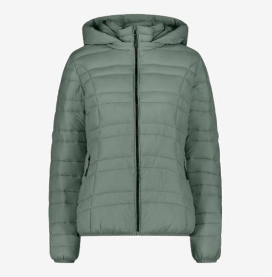 CMP ž jakna 34K3136 E621 JACKET SNAPS HOOD mineral