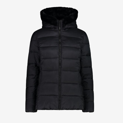 CMP ž jakna 34K0036F U901 PADDED JACKET WITH FIXED HOOD nero
