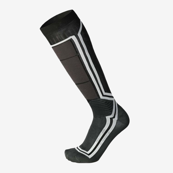 MICO odr smučarske nogavice CA01520 300 SKI ODOR ZERO black grey