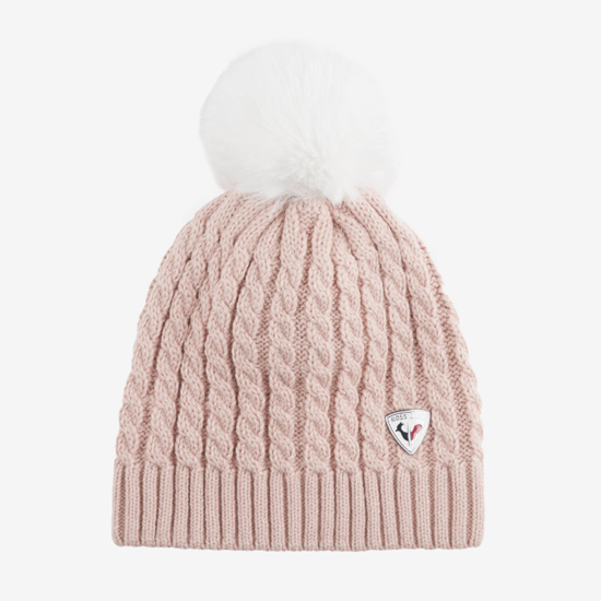 ROSSIGNOL kapa RLMWH02U 337 WOMEN'S KITSI BEANIE powderpink