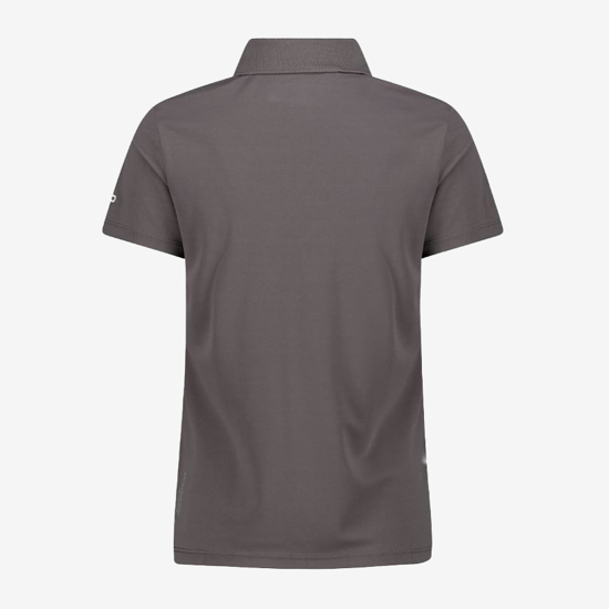 CMP ž polo majica 3T59676 Q955 ONE COLOUR PIQUET terra