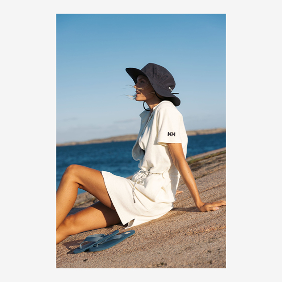 HELLY HANSEN klobuk 67521 597 CREW SUN HAT navy