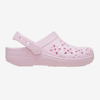 CROCS classic floral cutout clog 210943 pink milk
