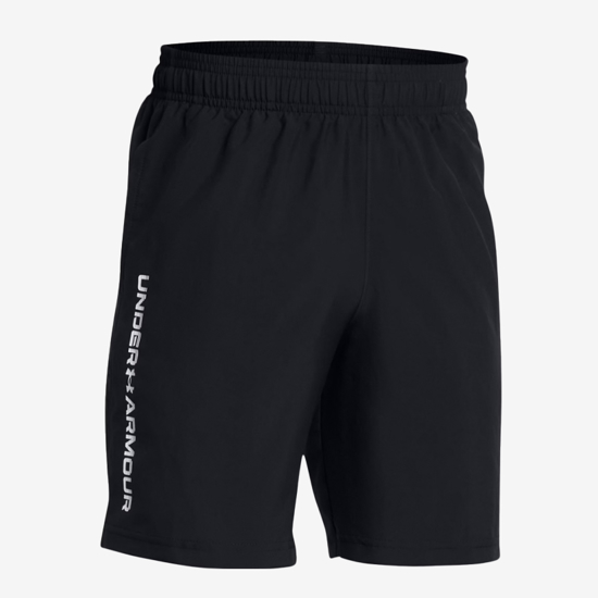 UNDER ARMOUR otr hlače 1383341-001 WOVEN WORDMARK SHORTS black