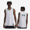 UNDER ARMOUR m majica 63000370-100 ZONE PRO MESH GRAPHIC white halo gray