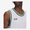 UNDER ARMOUR m majica 63000370-100 ZONE PRO MESH GRAPHIC white halo gray