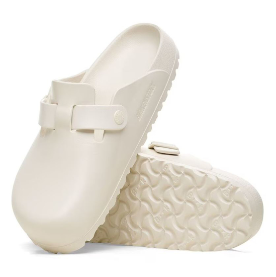 BIRKENSTOCK natikači 1027382 BOSTON EVA - narrow - eggshell