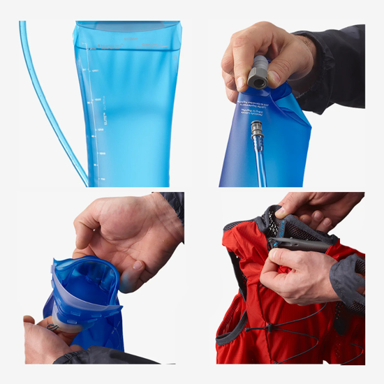 SALOMON hidracijski meh 1916300 SOFT RESERVOAR 2L clear blue