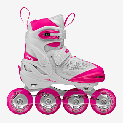 ROCES otr rolerji 400896 02 MOODY X GIRL TIF white pink