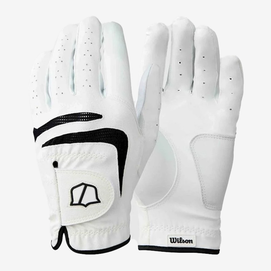 WILSON m golf rokavice WG3005401 GRIP PLUS LEFT white black