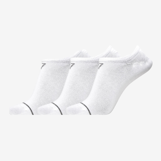 CR7 nogavice 8185-65-1 COTTON BLEND 3-PACK SOCKS white