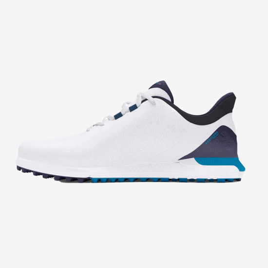 UNDER ARMOUR m golf čevlji 3026922-101 DRIVE FADE SPIKELESS white midnight blue
