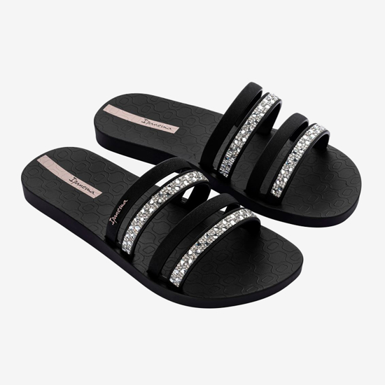 IPANEMA ž natikači 83707 BE140 CHIC SLIDE black beige