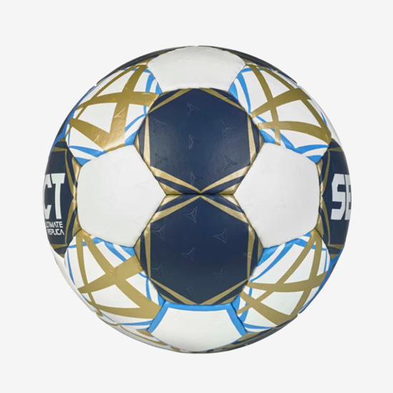 SELECT rokometna žoga ULTIMATE CHAMPIONS LEAGUE V25 white gold