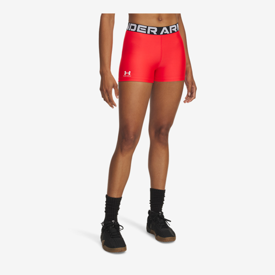 UNDER ARMOUR ž hlače 1383629-713 HEATGEAR SHORTY red white