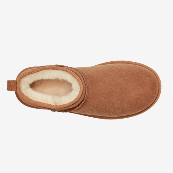UGG ž škornji 1116109 CLASSIC ULTRA MINI chestnut-che