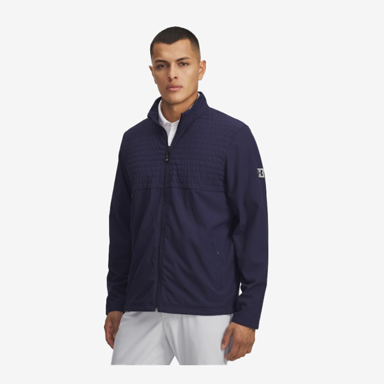 UNDER ARMOUR m golf jakna 6005669-410 DRIVE PRO FULL ZIP MEN'S GOLF TOP midnight navy
