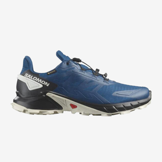 SALOMON m trail copati 479760 SUPERCROSS 4 GTX poseidon/black/lunar rock