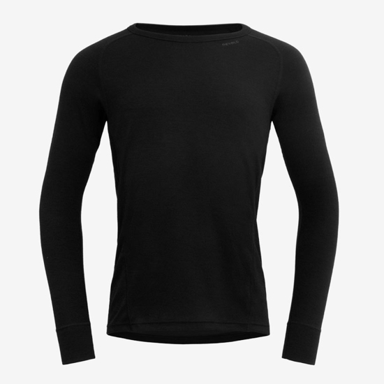 DEVOLD m perilo majica 237 224 952 DUO ACTIVE MERINO 205 black