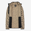 CMP ž jopica 35H4026 23ZU PRINTED KNIT TECH FLEECE JACKET nero cookie