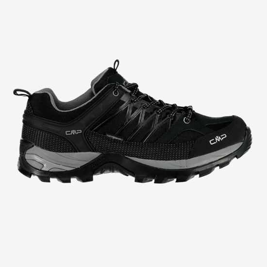 CMP m pohodni čevlji 3Q54457 73UC RIGEL LOW WATERPROOF nero grey