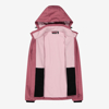 CMP ž softshell 35A1516 B709 JACKET WITH DETACHABLE HOOD peony