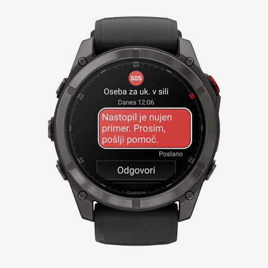 GARMIN športna ura FENIX® 8 PRO 010-03199-01 AMOLED 51 mm LTE SAPPHIRE