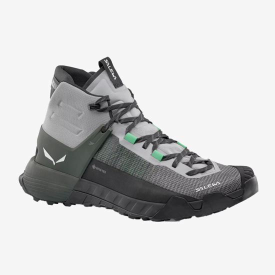 SALEWA m pohodni čevlji 61453 0543 WILDFIRE NXT MID GORETEX® alloy dark olive