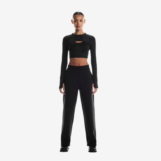 On ž hlače 1WF30390553 FOCUS TECH SWEATPANTS black