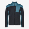 CMP m jopica 35E0477 L812 COLOUR-BLOCK FLEECE IN GRID TECH FABRIC nilo