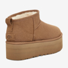 UGG ž škornji 1135092 CLASSIC ULTRA MINI PLATFORM chestnut
