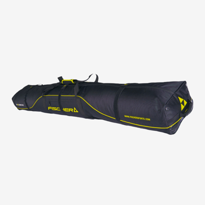 FISCHER torba za tekaške smuči Z02325 SKICASE 10 PAIR XC PERFORMANCE LIGHT black yellow