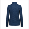 CMP ž puli 34L4306 16ZU SOFTECH TURTLENECK WHIT PRINT blue ink bianco